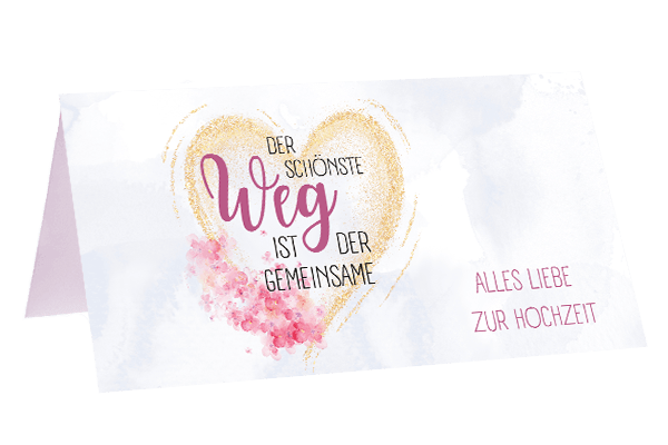 Alles Liebe zur Hochzeit - Blume Ideal