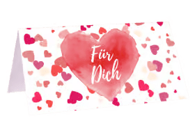 Für Dich Herz - Blume Ideal