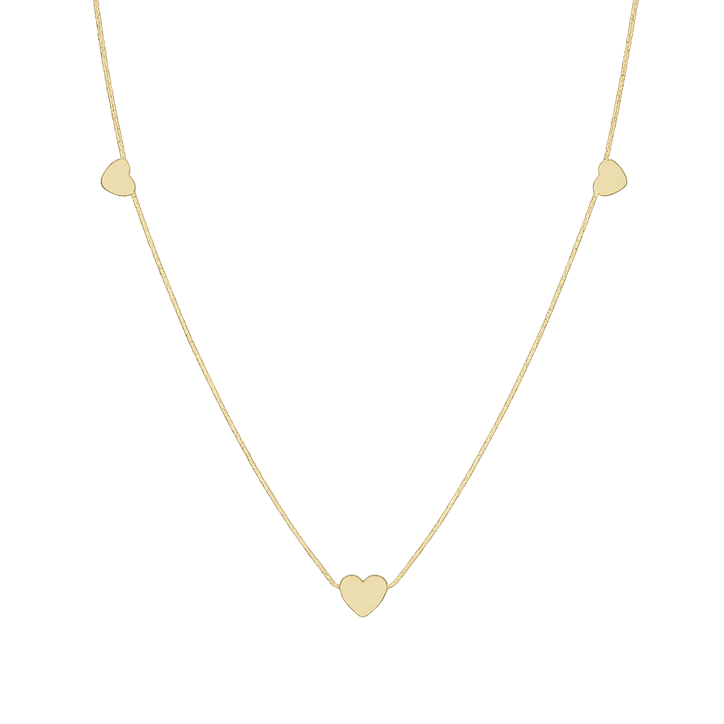 Halskette 'Herz' - Blume Ideal