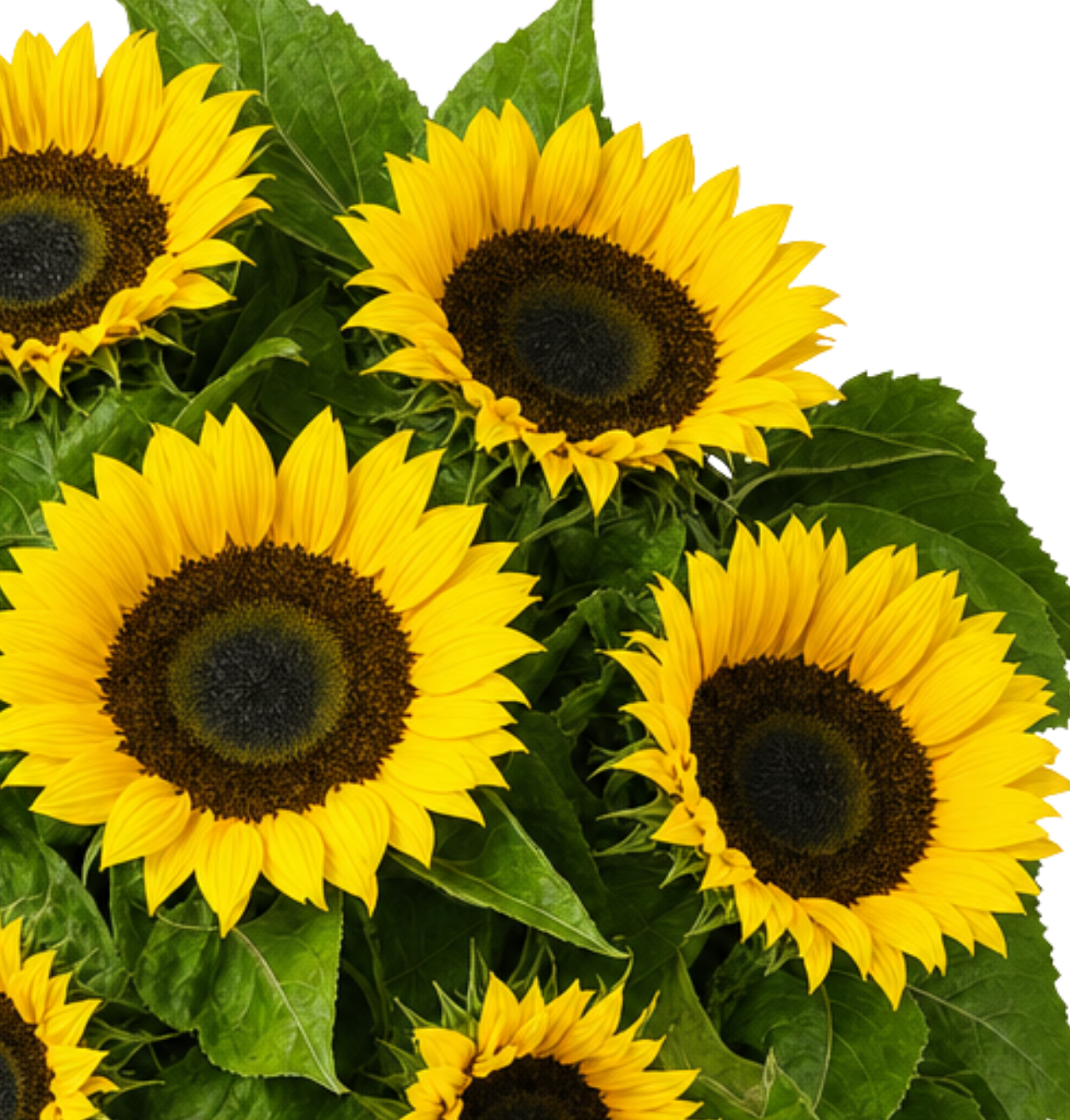7 Sonnenblumen