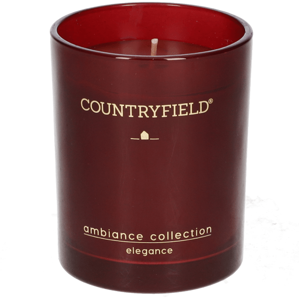 Elegance Duftkerze rot - Blume Ideal