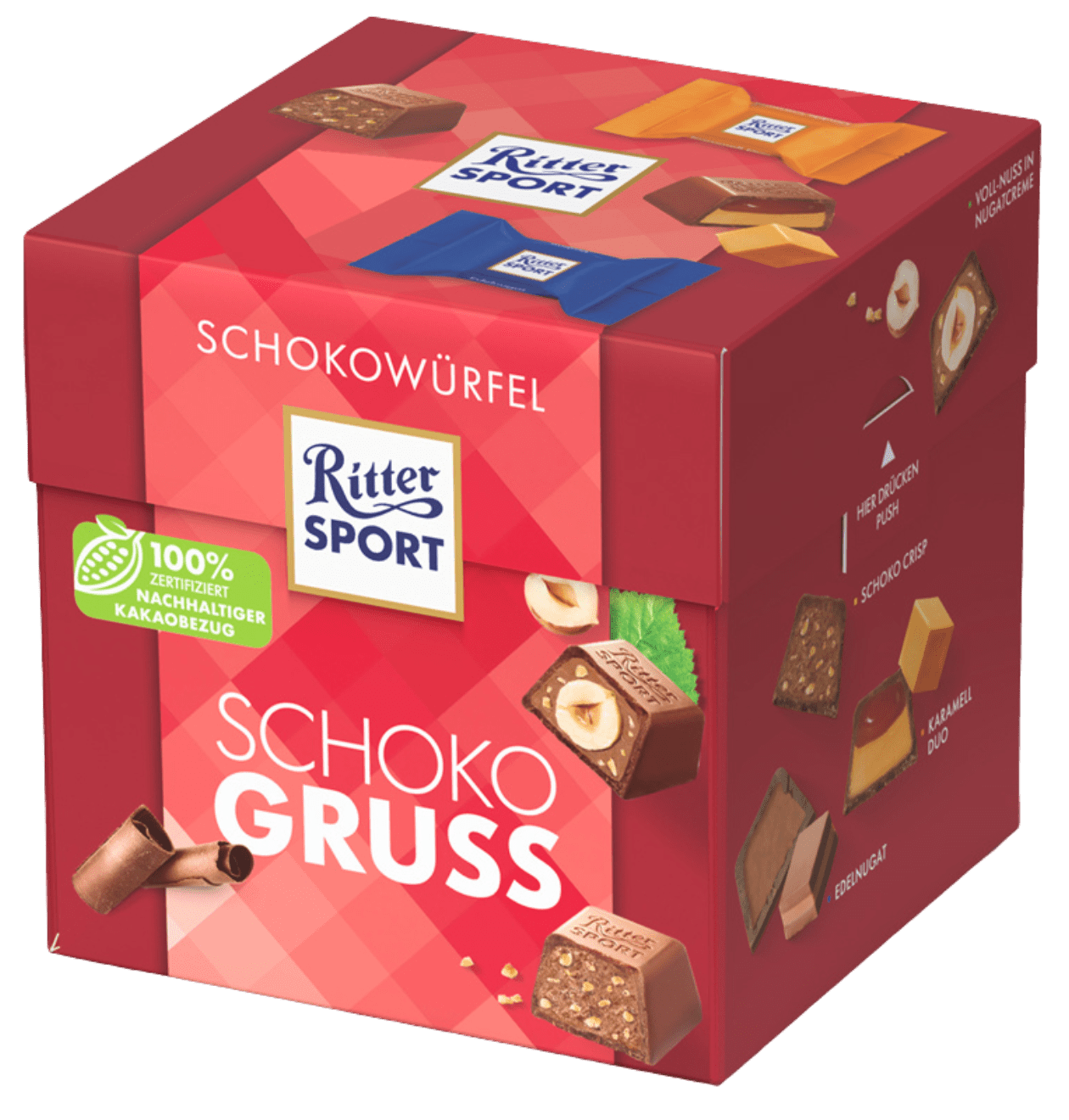 Ritter Sport Schokowürfel "Bunter Mix" - Blume Ideal