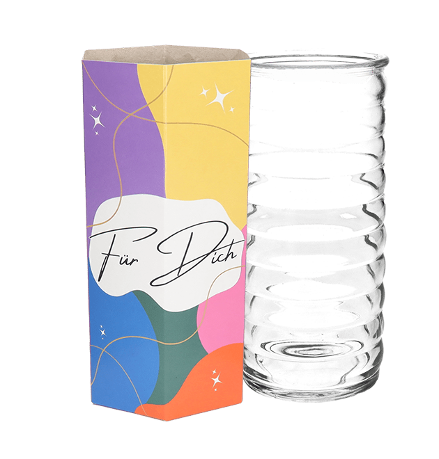 Vase "Für Dich" (bis 30 Stiele) - Blume Ideal